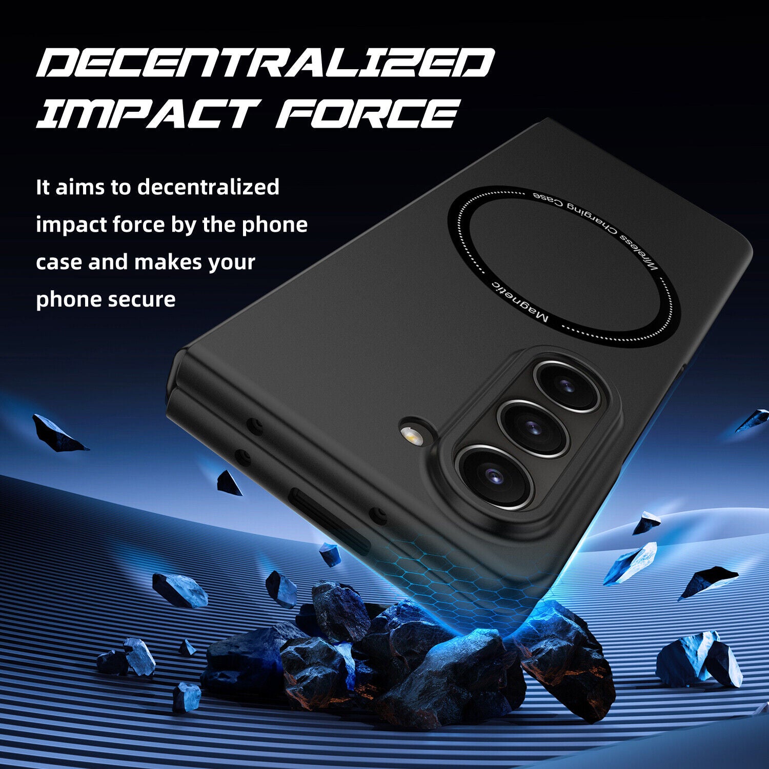 Magnetic MagSafe Case for Samsung Galaxy Z Fold 6 5G Magnetic MagSafe Case for Samsung Galaxy Z Fold 6 5G